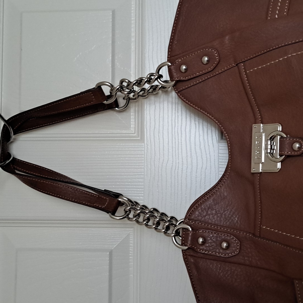 Chaps Leather Bag - image 4